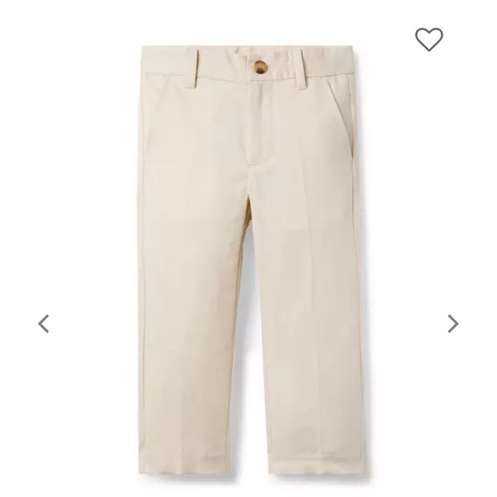 Janie & Jack Tan Dress Pant